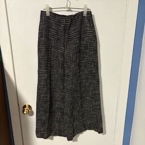 Massimo Dutti NWT Classic Women's tweed wide leg pants